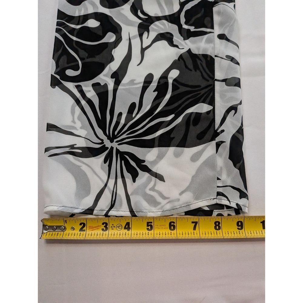 Victorias Secret Swim Beachwear Sheer Tie Front Cover Up Pants Tropical Medium - Picture 3 of 11
